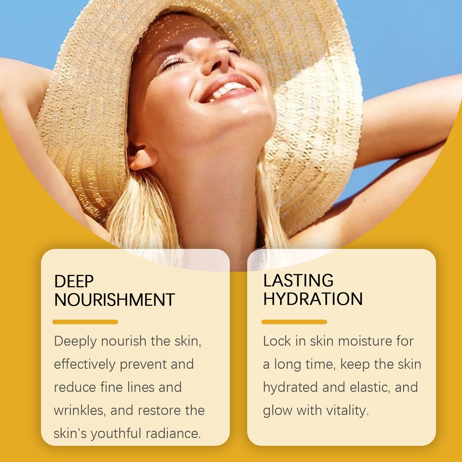 Ouhoe Tanning Cream for Summer Beach Glow