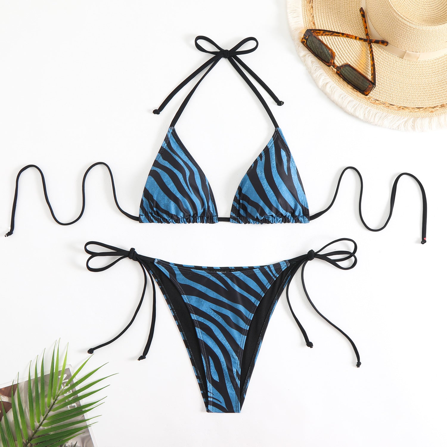 Bikini Sahara · Estampado de Cebra